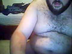 fat man wanking and spank by cam