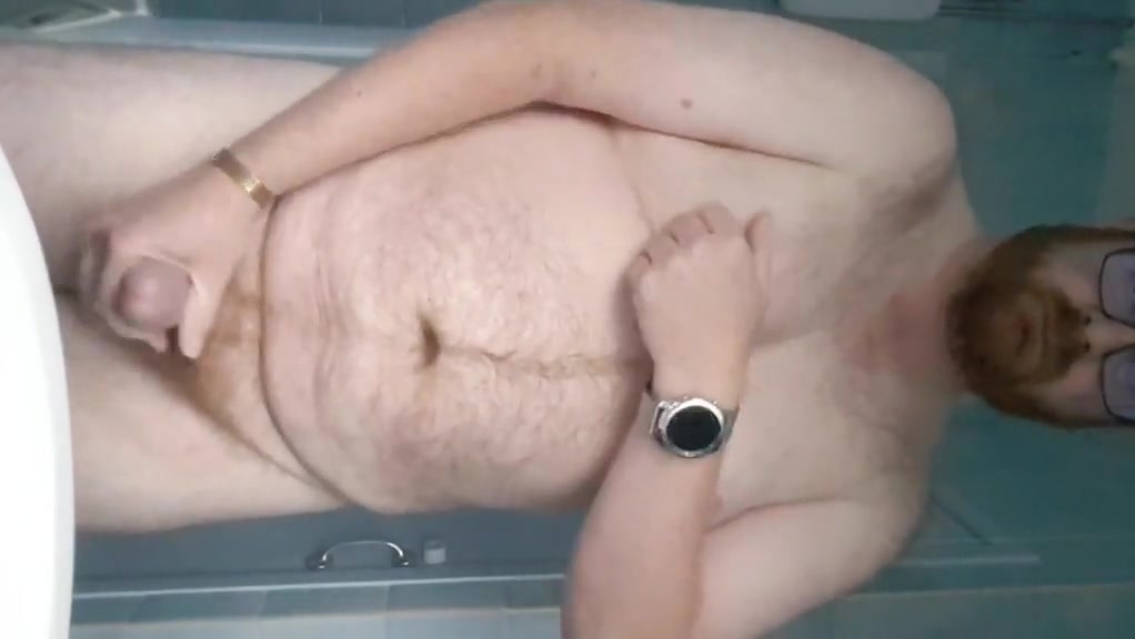 Slapping my cock and tits