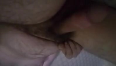 Stroking my cock