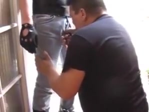 Lycan gives a perfect blowjob to his gay partner nightshayde