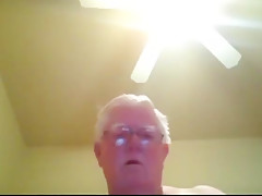 grandpa stroke on webcam