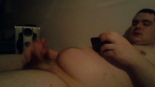 Chubby Cub Eats His Own Cum