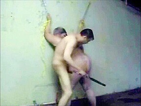 Chained Spanked Paddled Belted Caned in an Empty Warehouse