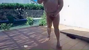 Neighbor in the yard